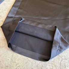 画像5: BLACK COLOR LUSTER DESIGN WIDE PANTS / W30~W35 (5)