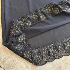画像6: BLACK COLOR LACE LINGERIE CAMISOLE / Ladies S~M (6)