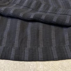画像8: ALL OVER STRIPE PATTERN BAND COLLAR L/S SHIRT / Mens XL (8)