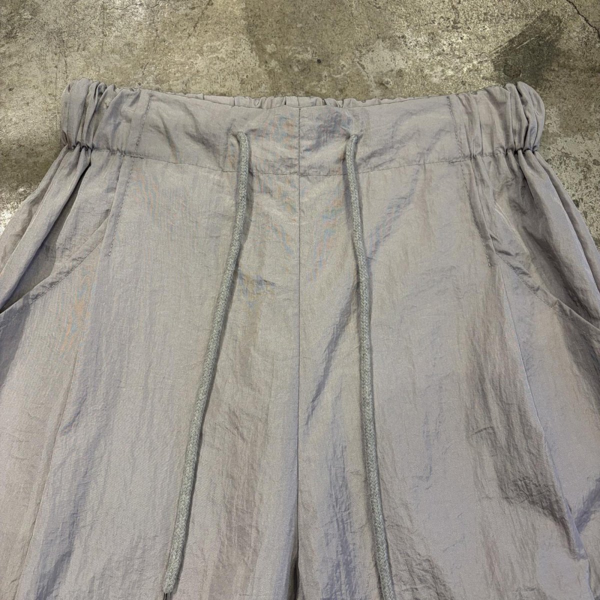 画像7: 【WONDERGROUND】LUSTER COLOR BELTED CARGO PANTS / GRAY / OS (7)