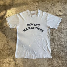 画像1: 70's~80's BOTH SIDES PRINTED DESIGN COLOR S/S TEE / Ladies M(38~40) / MADE IN USA (1)