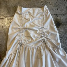 画像7: FRONT DRAW CORD DESIGN TIERED MERMAID SKIRT / W25~W28 (7)