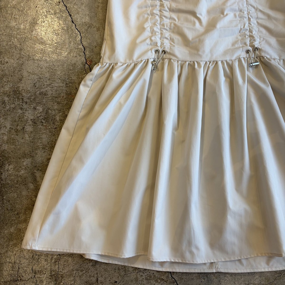画像5: FRONT DRAW CORD DESIGN TIERED MERMAID SKIRT / W25~W28 (5)