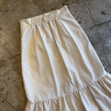 画像10: FRONT DRAW CORD DESIGN TIERED MERMAID SKIRT / W25~W28 (10)