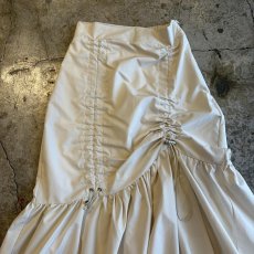 画像6: FRONT DRAW CORD DESIGN TIERED MERMAID SKIRT / W25~W28 (6)
