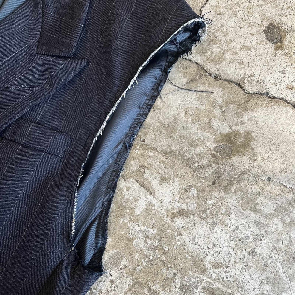 画像7: 【Wiz&Witch】"OUT STITCH" DOUBLE TAILOR WRAP VEST / OS (7)
