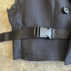 画像4: 【Wiz&Witch】"OUT STITCH" DOUBLE TAILOR WRAP VEST / OS (4)