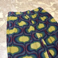画像3: ALL OVER PATTERN CORDUROY STRAIGHT PANTS / ~W36 (3)