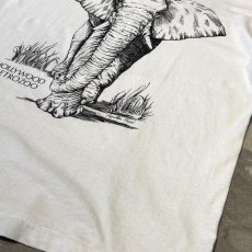 画像6: 90's BOTH SIDE ELEPHANT PRINTED S/S TEE / Mens XL (6)