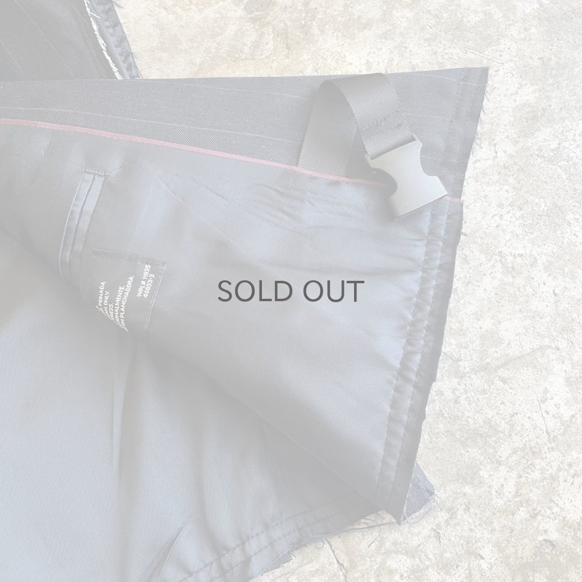 画像6: 【Wiz&Witch】"OUT STITCH" DOUBLE TAILOR WRAP VEST / OS (6)