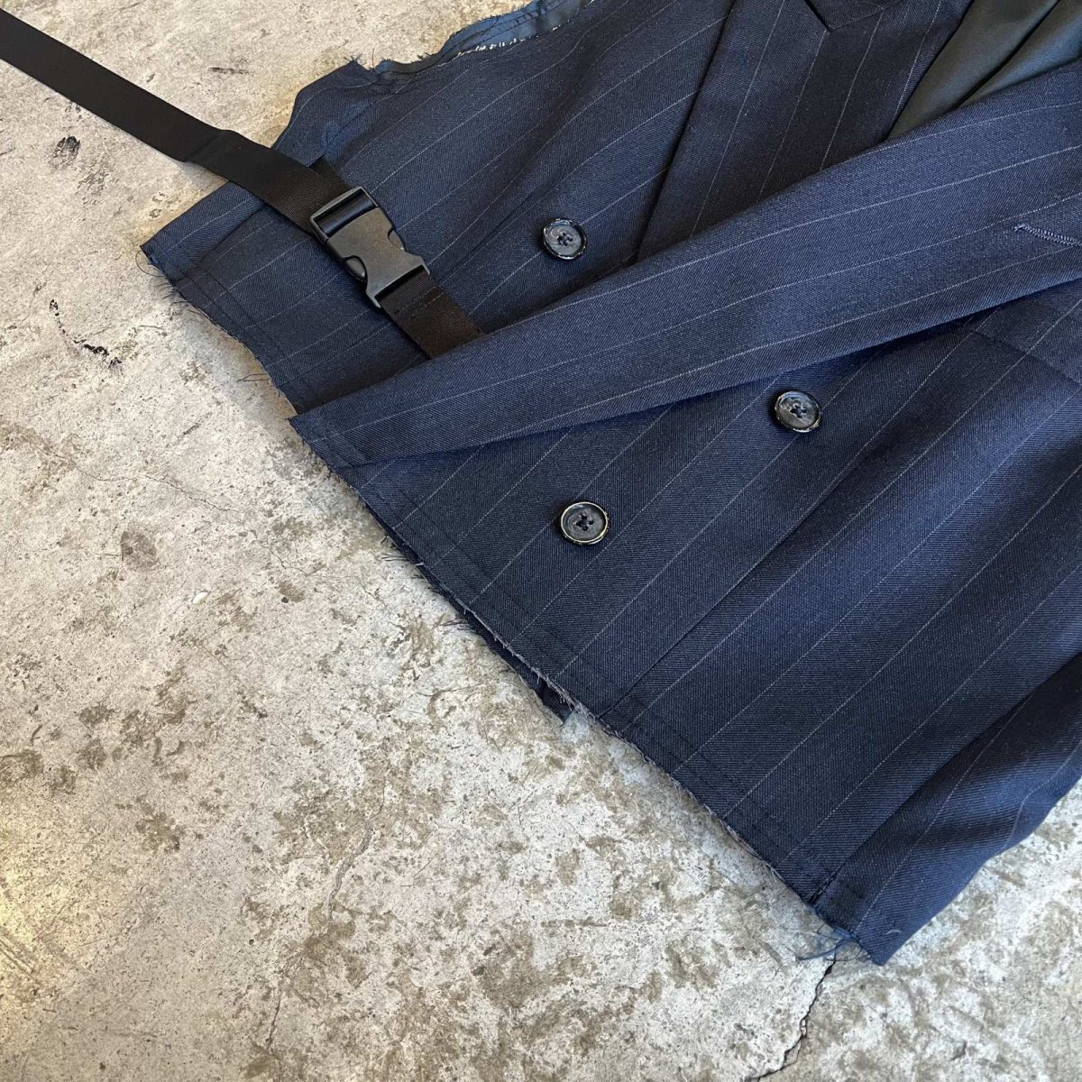 画像5: 【Wiz&Witch】"OUT STITCH" DOUBLE TAILOR WRAP VEST / OS (5)