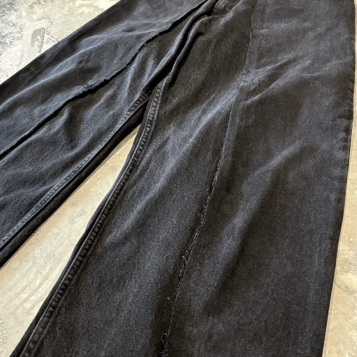 画像6: 【Wiz&Witch】"UNITED" TWINS WIDE DENIM PANTS / W31 (6)