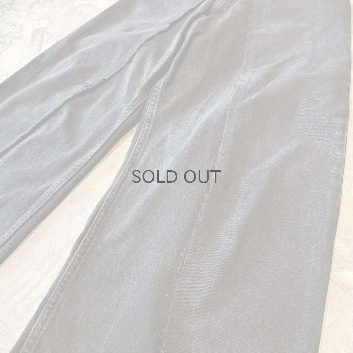 画像6: 【Wiz&Witch】"UNITED" TWINS WIDE DENIM PANTS / W31 (6)