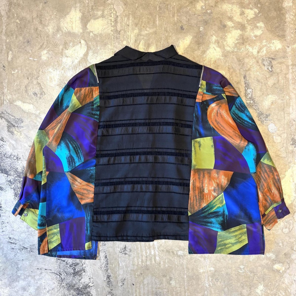 画像2: 【Wiz&Witch】"UNITED" SHOULDER ZIP L/S SHIRT / OS (2)