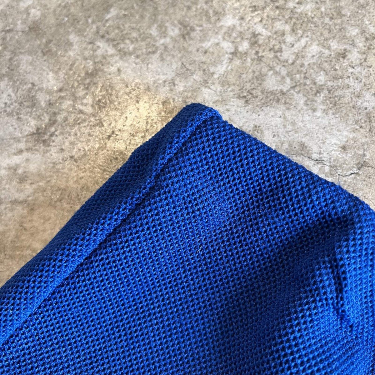画像7: COBALT BLUE COLOR MESH WIDE DESIGN PANTS / W27~W36(11) (7)
