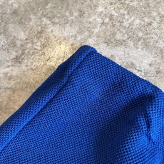 画像7: COBALT BLUE COLOR MESH WIDE DESIGN PANTS / W27~W36(11) (7)