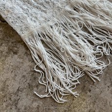 画像3: DOWN FRINGE DESIGN LACE CARDIGAN / Ladies M(L) (3)