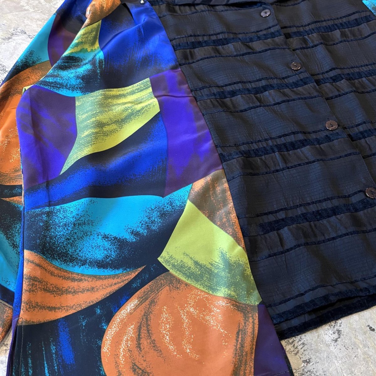 画像5: 【Wiz&Witch】"UNITED" SHOULDER ZIP L/S SHIRT / OS (5)