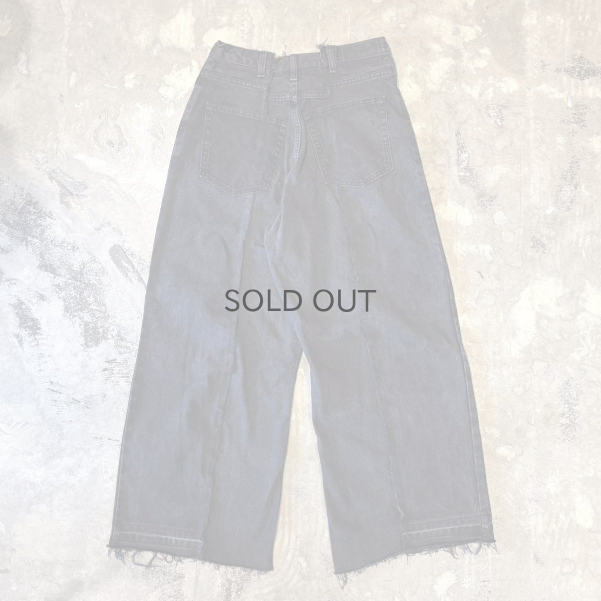 画像2: 【Wiz&Witch】"UNITED" TWINS WIDE DENIM PANTS / W31 (2)