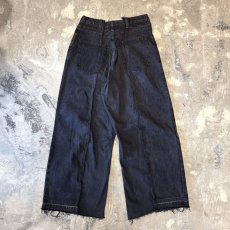 画像2: 【Wiz&Witch】"UNITED" TWINS WIDE DENIM PANTS / W31 (2)
