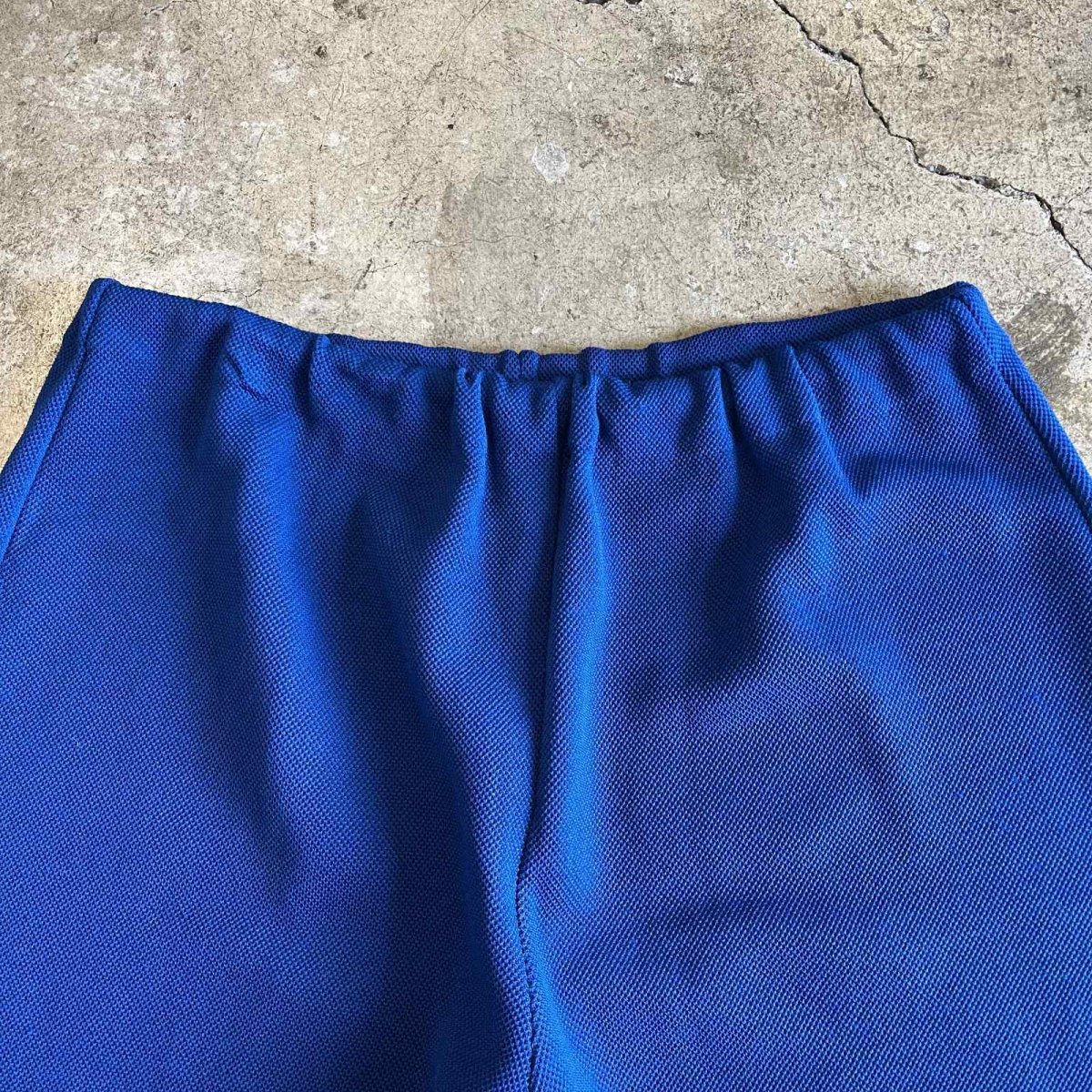 画像6: COBALT BLUE COLOR MESH WIDE DESIGN PANTS / W27~W36(11) (6)