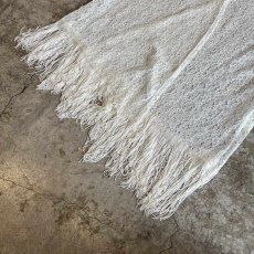 画像4: DOWN FRINGE DESIGN LACE CARDIGAN / Ladies M(L) (4)