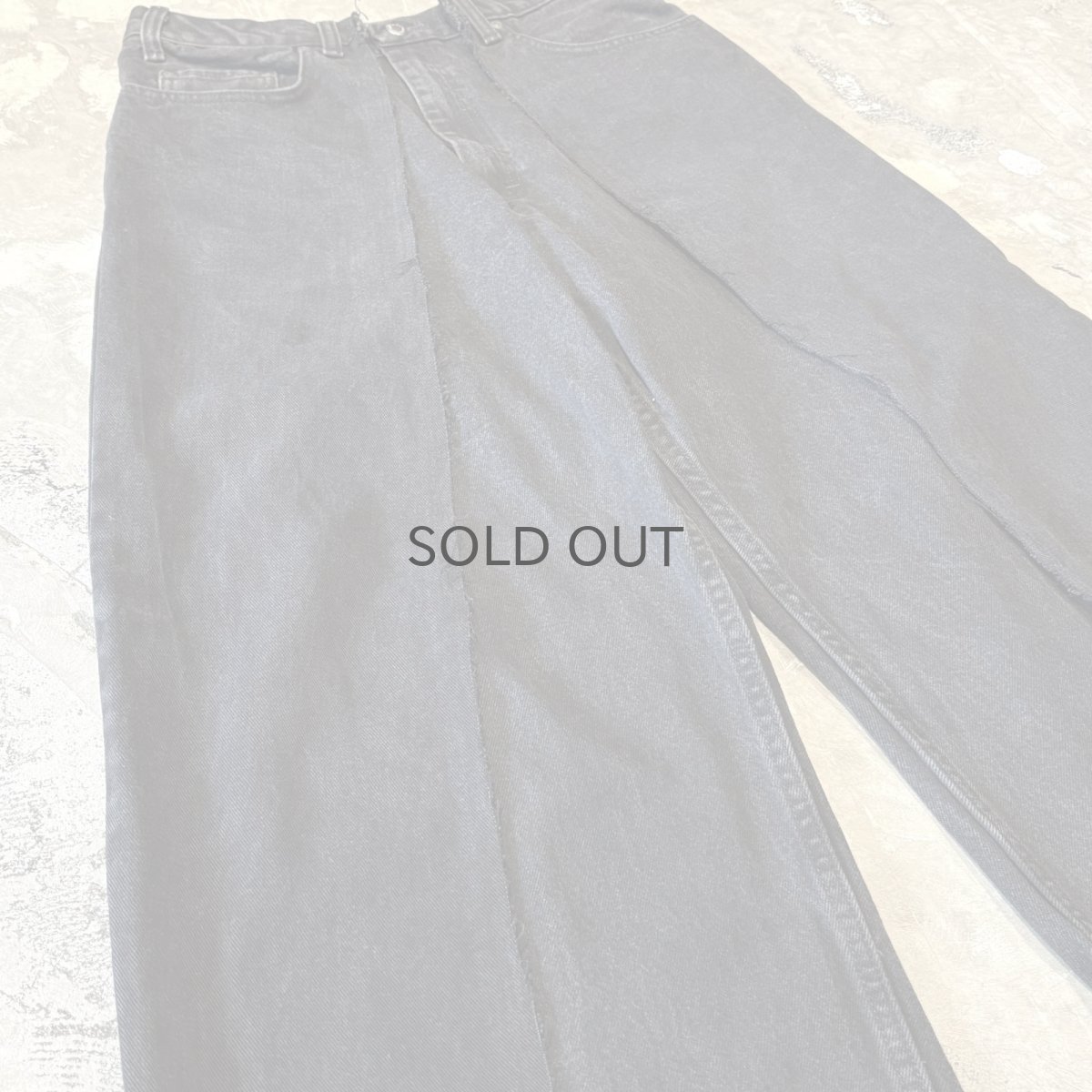 画像5: 【Wiz&Witch】"UNITED" TWINS WIDE DENIM PANTS / W31 (5)