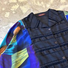 画像3: 【Wiz&Witch】"UNITED" SHOULDER ZIP L/S SHIRT / OS (3)