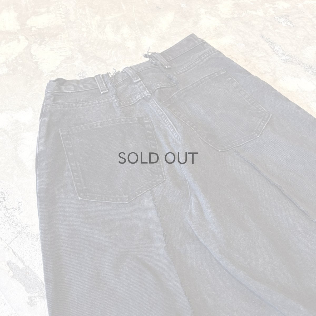 画像9: 【Wiz&Witch】"UNITED" TWINS WIDE DENIM PANTS / W31 (9)
