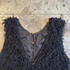 画像6: ALL OVER SHORT FRINGE 2 WAY DESIGN N/S TOPS / Ladies M (6)