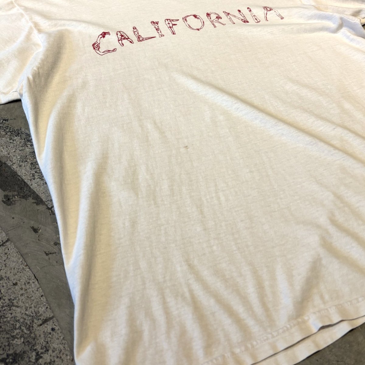 画像5: "CALIFORNIA" FRONT ART PRINTED S/S TEE / Mens L (5)