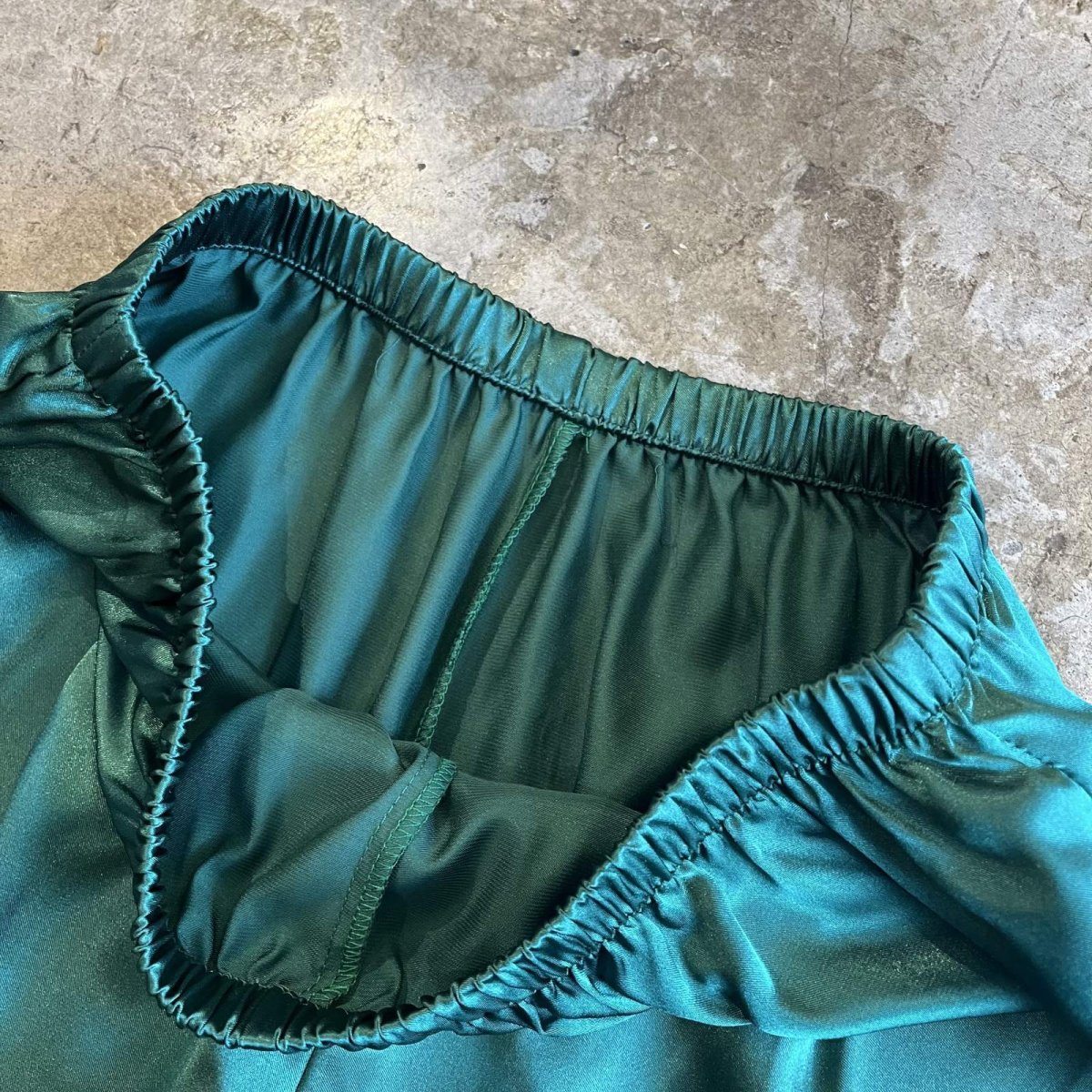 画像9: SIDE POINT LACE DESIGN LUSTER COLOR SHORT PANTS / W25~W35(L) (9)