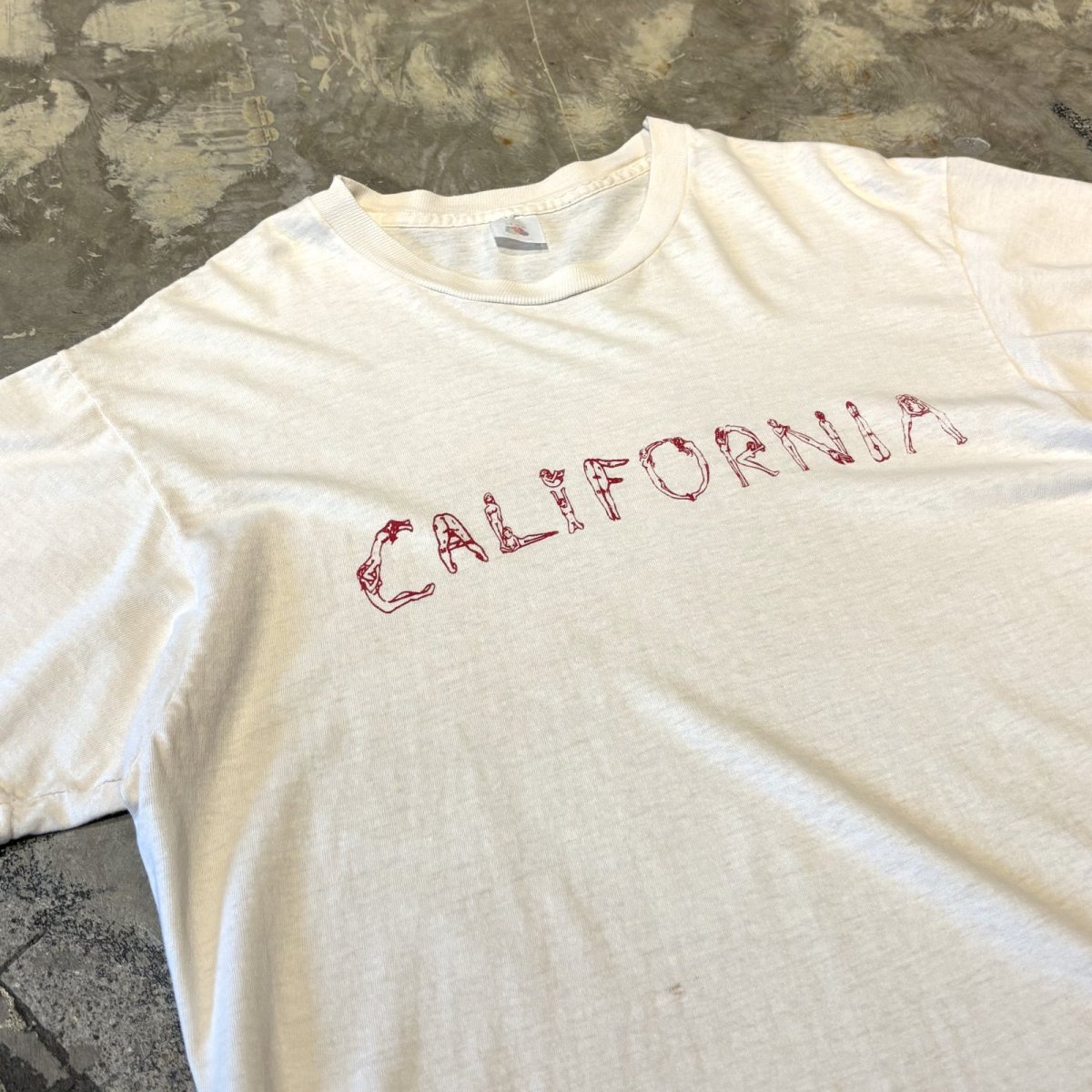 画像3: "CALIFORNIA" FRONT ART PRINTED S/S TEE / Mens L (3)