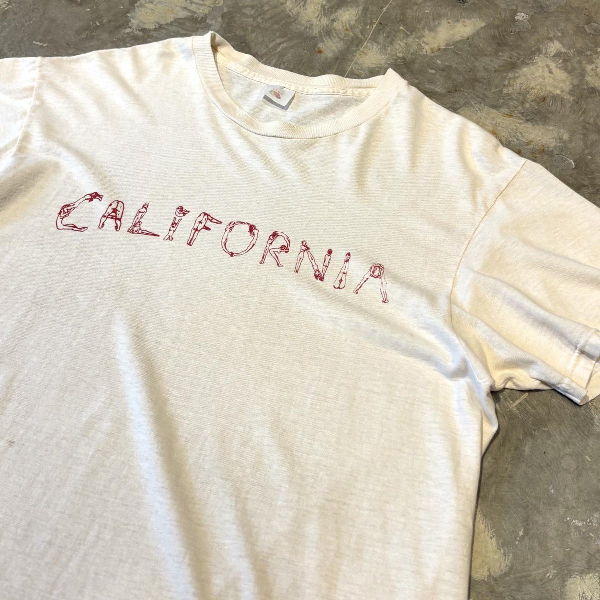 画像4: "CALIFORNIA" FRONT ART PRINTED S/S TEE / Mens L (4)