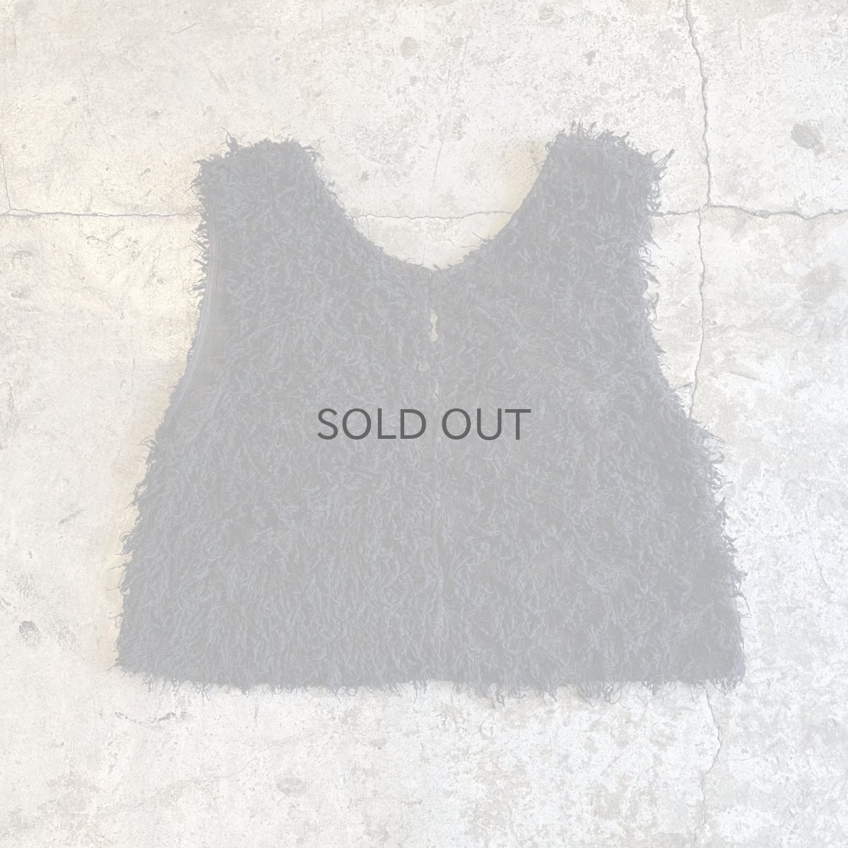 画像2: ALL OVER SHORT FRINGE 2 WAY DESIGN N/S TOPS / Ladies M (2)