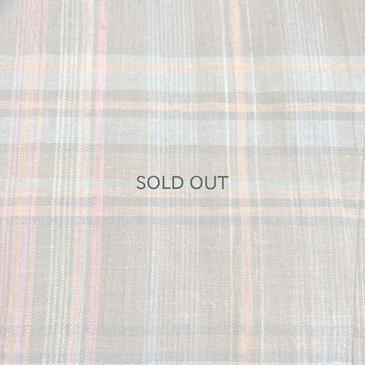 画像7: COLOR CHECK ALL OVER PATTERN LIGHT DESIGN JACKET / Ladies L (7)