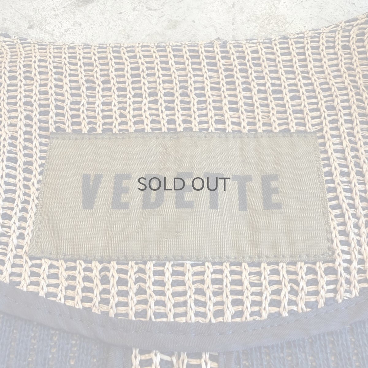 画像11: NO COLLAR DESIGN MESH TAILORED JACKET / Ladies L (11)