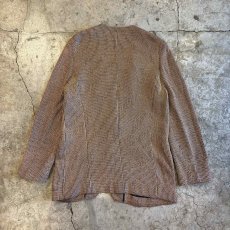画像2: NO COLLAR DESIGN MESH TAILORED JACKET / Ladies L (2)