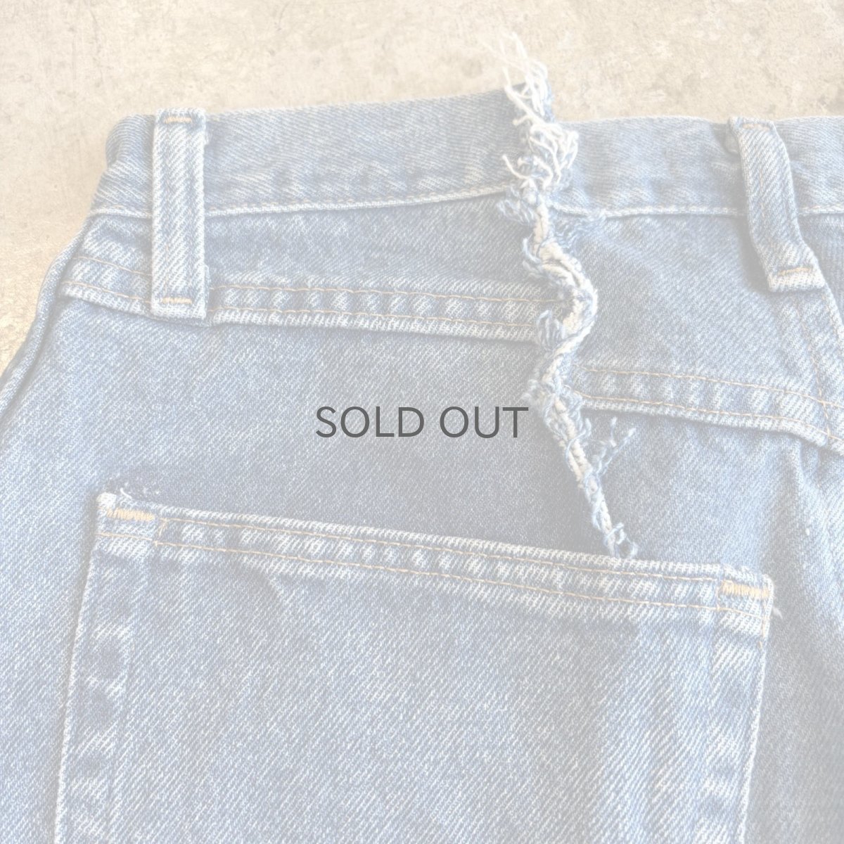 画像8: 【Wiz&Witch】"UNITED" TWINS WIDE DENIM PANTS / W29 (8)