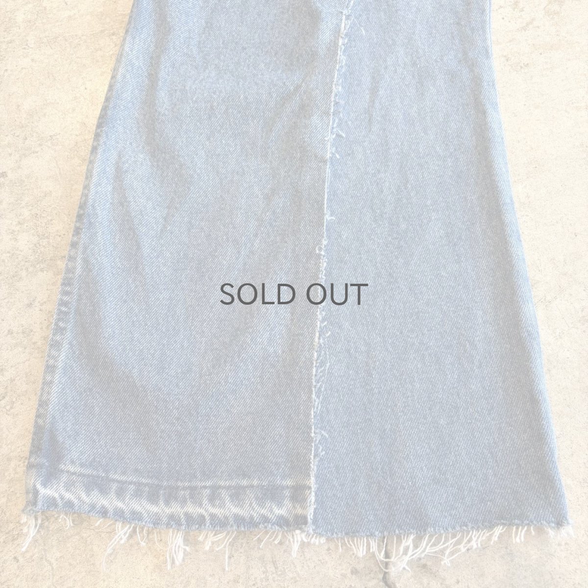 画像5: 【Wiz&Witch】"UNITED" TWINS WIDE DENIM PANTS / W29 (5)