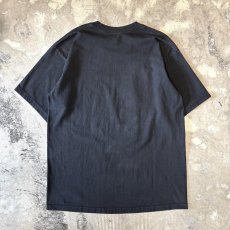 画像2: "MICHAEL JACKSON" FRONT SILVER PRINTED S/S TEE / Mens L / MADE IN USA (2)