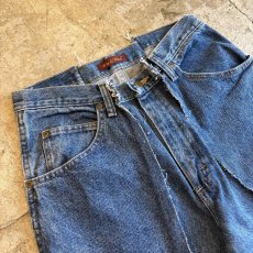 画像3: 【Wiz&Witch】"UNITED" TWINS WIDE DENIM PANTS / W29 (3)