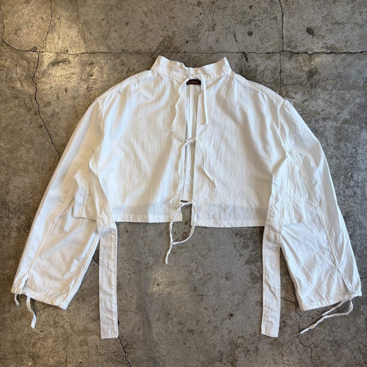 画像1: 【Wiz&Witch】EURO COTTON LINEN OPE SHORT JACKET / OS (1)
