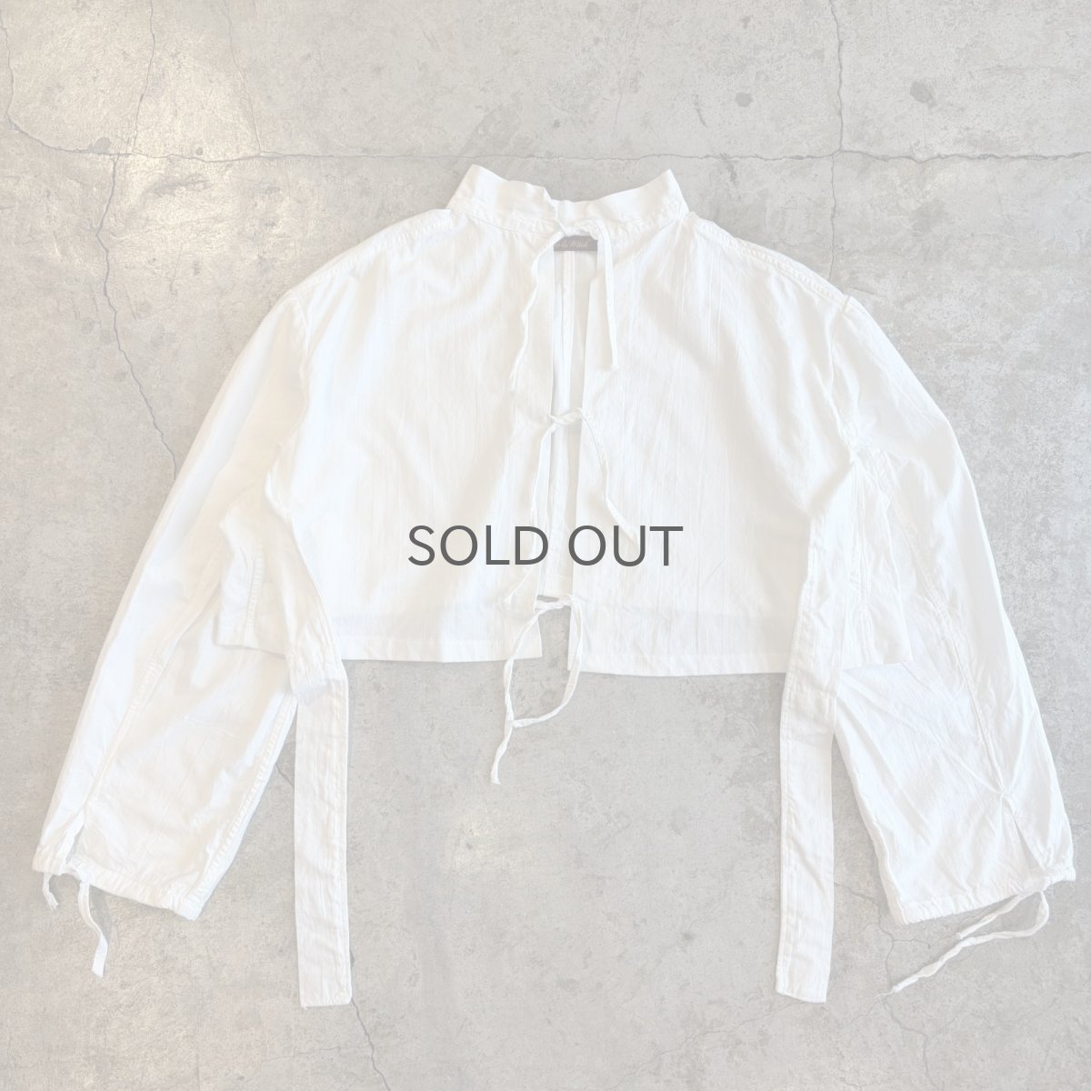 画像1: 【Wiz&Witch】EURO COTTON LINEN OPE SHORT JACKET / OS (1)