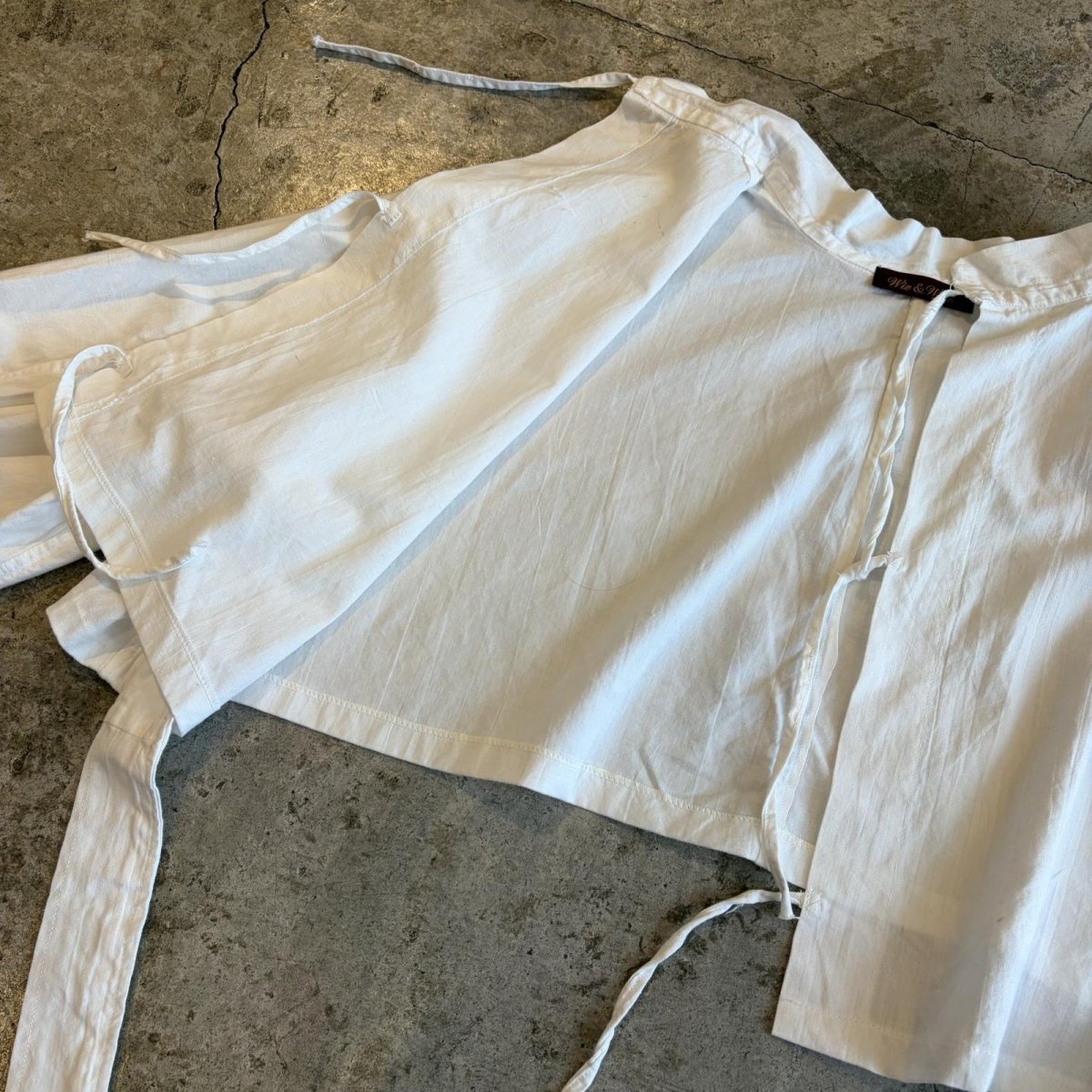 画像7: 【Wiz&Witch】EURO COTTON LINEN OPE SHORT JACKET / OS (7)