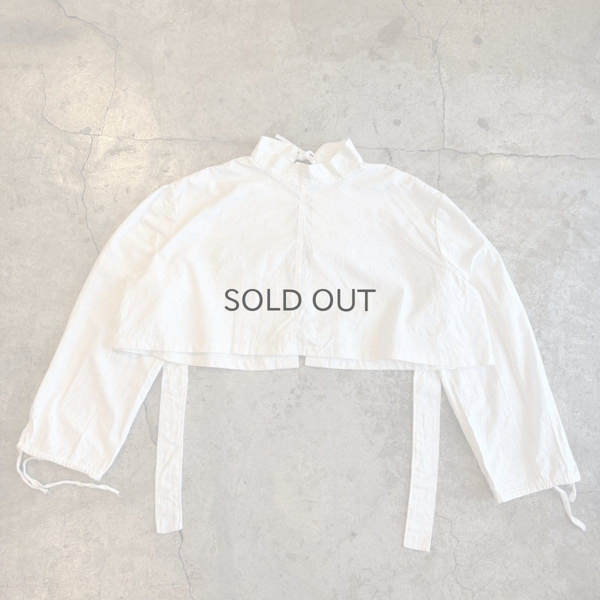 画像2: 【Wiz&Witch】EURO COTTON LINEN OPE SHORT JACKET / OS (2)