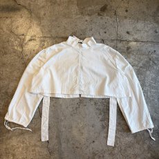 画像2: 【Wiz&Witch】EURO COTTON LINEN OPE SHORT JACKET / OS (2)