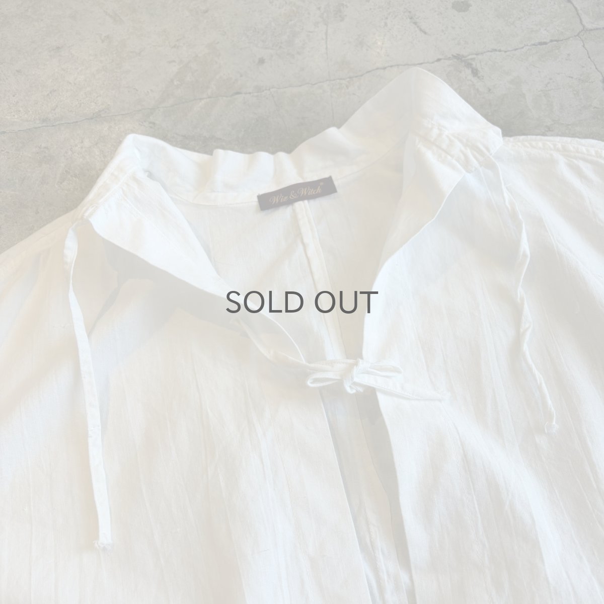 画像8: 【Wiz&Witch】EURO COTTON LINEN OPE SHORT JACKET / OS (8)