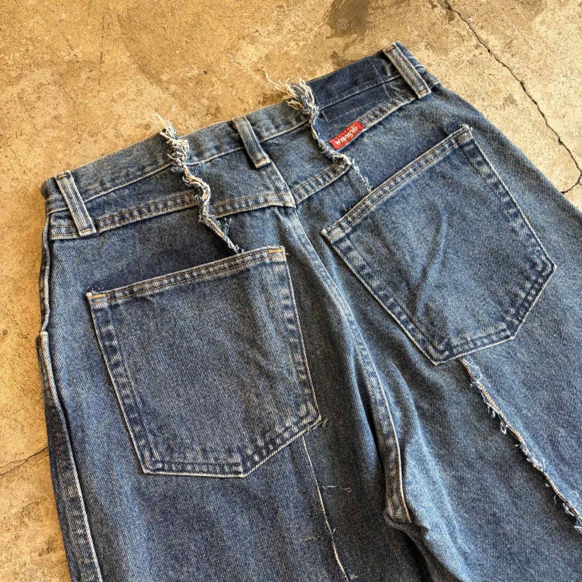 画像9: 【Wiz&Witch】"UNITED" TWINS WIDE DENIM PANTS / W29 (9)