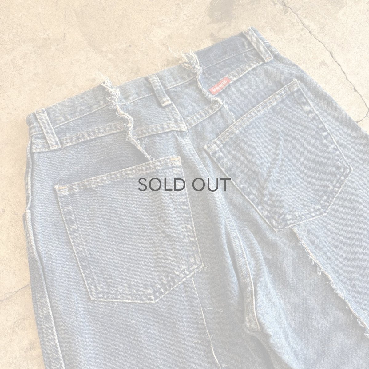 画像9: 【Wiz&Witch】"UNITED" TWINS WIDE DENIM PANTS / W29 (9)